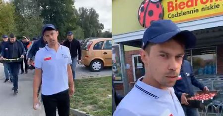 Rolnicy oburzeni. Nie wytrzymali, weszli do Biedronki. "Cios poniżej pasa, nie będziemy bierni"