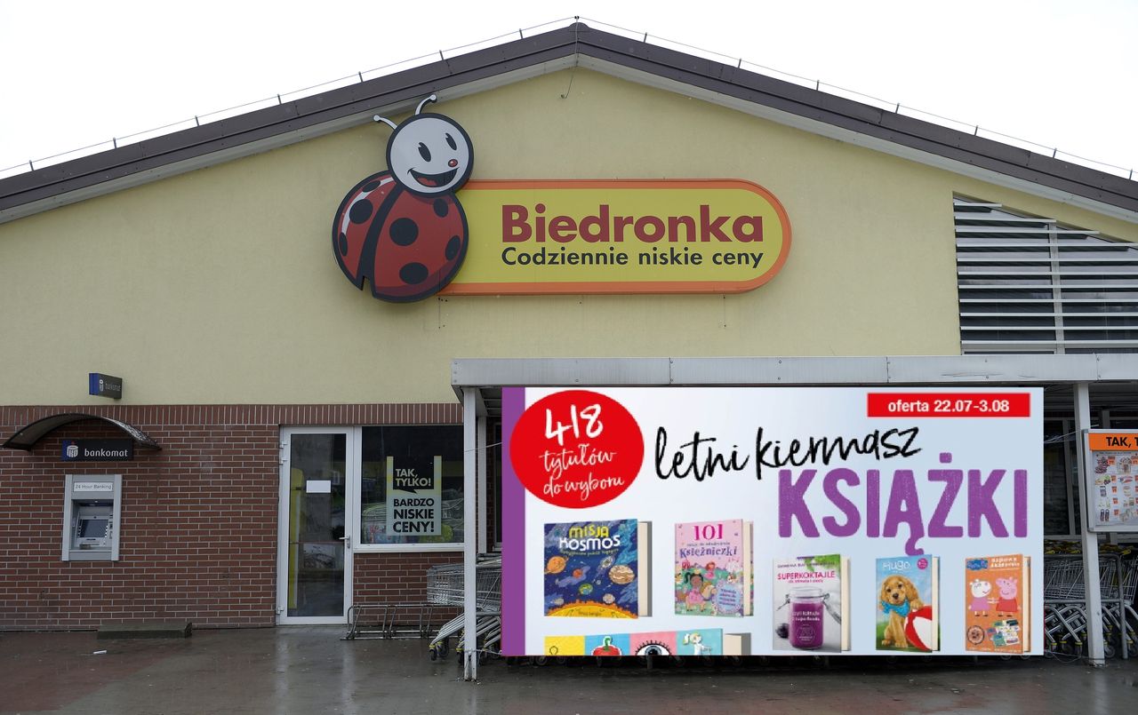 Biedronka i Letni Kiermasz Książki. Ponad 400 tytułów za niespełna 10 zł