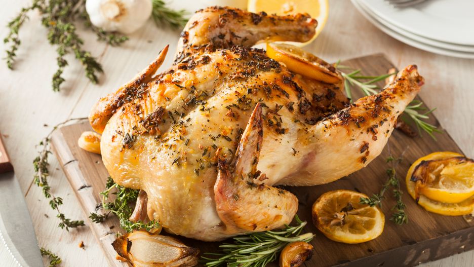 Kurczak w ziołowej marynacie