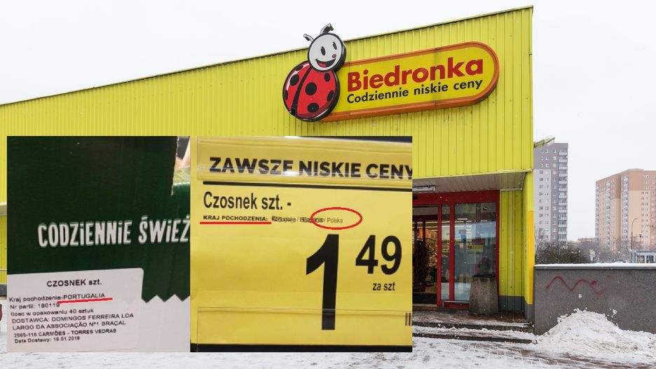 AGROUnia żąda wyjaśnień ws. oznakowania produktów w Biedronce. 