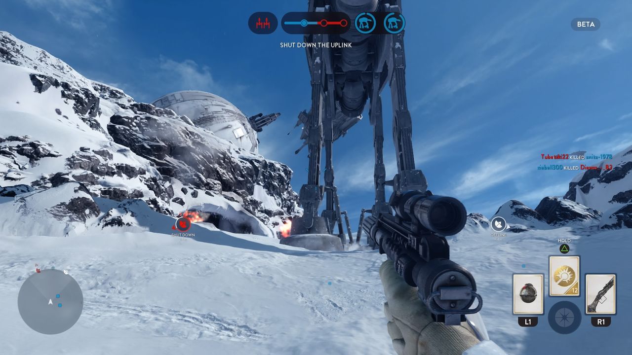 Nieśmiertelni gracze w Star Wars Battlefront