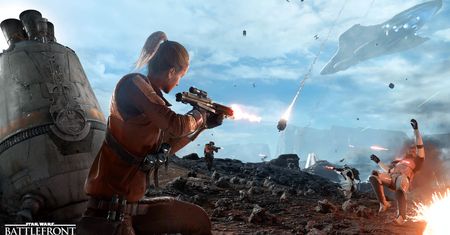 Strefa zrzutu to kolejny znajomy tryb w Star Wars: Battlefront