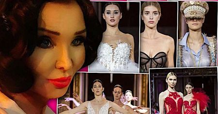 Ewa Minge powaliła Paryż na kolana! Francuska prasa nie może wyjść z zachwytu nad kolekcją haute couture inspirowaną "Jeziorem Łabędzim"! [DUŻO ZDJĘĆ]