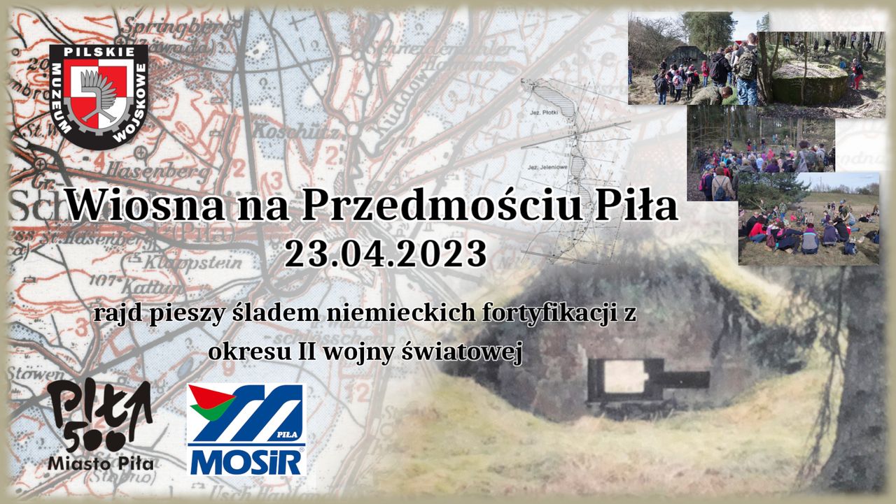 Rajd pieszy śladem niemieckich fortyfikacji z okresu II wojny światowej