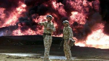 Płoną instalacje naftowe pod Basrą