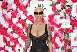 Amber Rose w koronkowym body. Sexy?