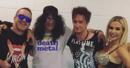 Gwiazdy bawiły się na koncercie Guns N' Roses