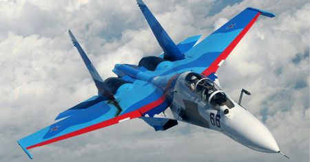 Rosyjski myśliwiec Su-30 rozbił się u wybrzeży Syrii. Piloci nie żyją