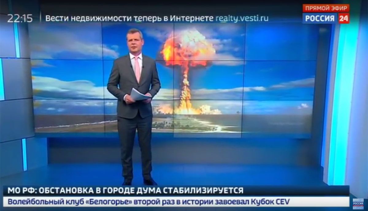 Stacja telewizyjna pokazała, co może przydać się podczas alarmu w razie ataku nuklearnego