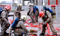 Potężny pożar w Rostowie nad Donem. Wielka ewakuacja