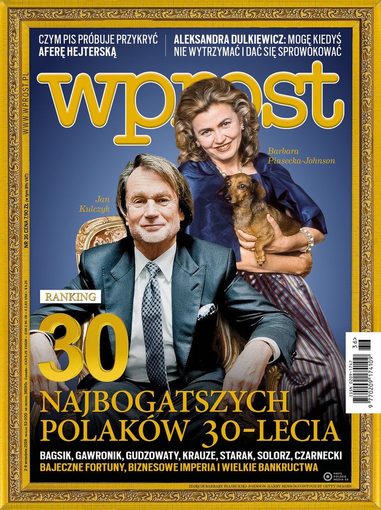 Wprost - ranking 30 najbogatszych Polaków