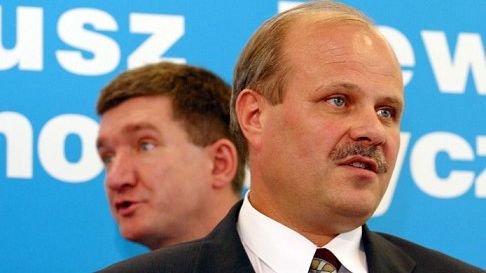 Marek Dyduch i Jerzy Wenderlich podczas konferencji