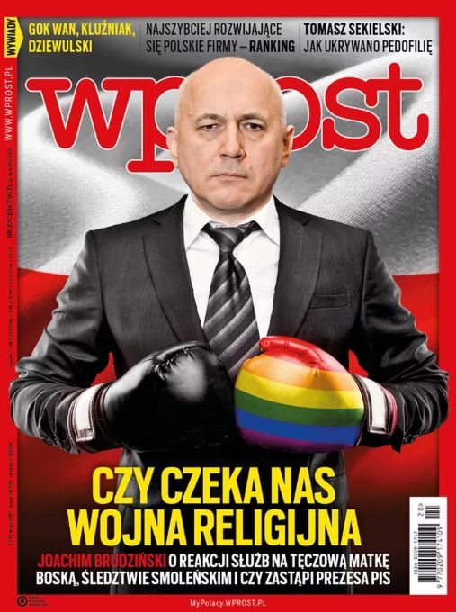 "Czy czeka nas wojna religijna?" kontra "Kościół do bicia". Okładki tygodników