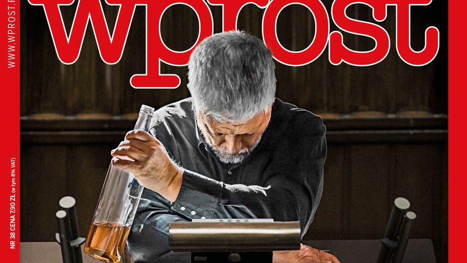 Okładka poniedziałkowego wydania "Wprostu"