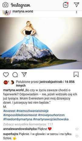 Kajra komentuje kreację Martyny Wojciechowskiej