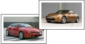 Alfa Romeo Brera kontra Nissan 350Z