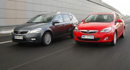 Kia Cee'd SW kontra Opel Astra Sports Tourer