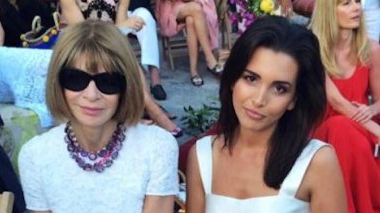 Sara Faraj, Anna Wintour