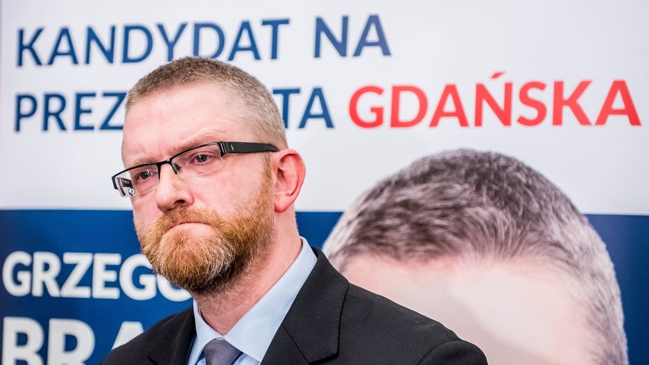 Grzegorz Braun w wyborczy wieczór ogłosił swoją teorię o tuszu