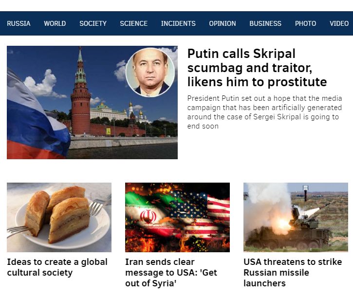Naczelny rosyjskie "Pravdy" wszedł na Reddita - i się zaczęło