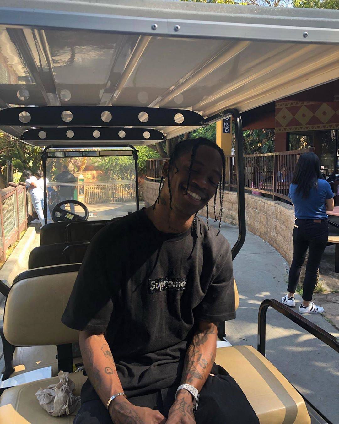 Travis Scott z córeczką Stormie
