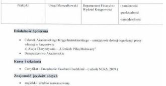 Sprawdzamy CV