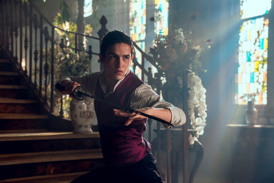 Aramis Knight as M.K.��- Into the Badlands _ Season 3, Episode 2 - Photo Credit: Aidan Monaghan/AMC 