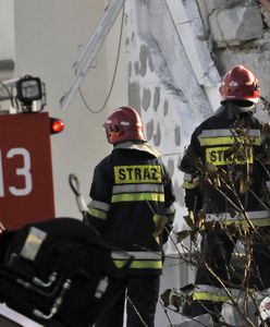 Tragedia w Kcyni. Ściana runęła na ludzi