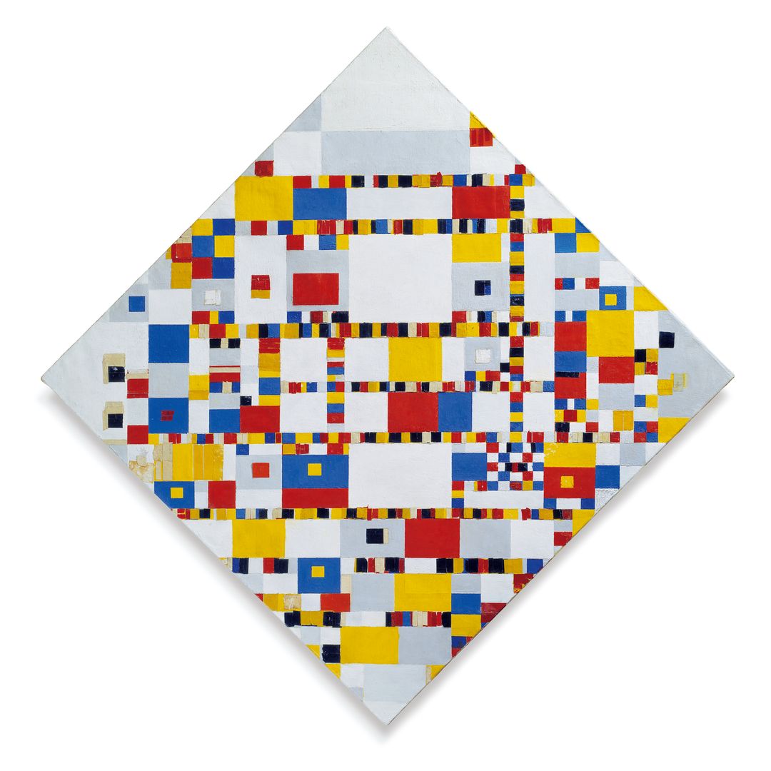 Zwycięskie Boogie Woogie - Piet Mondrian