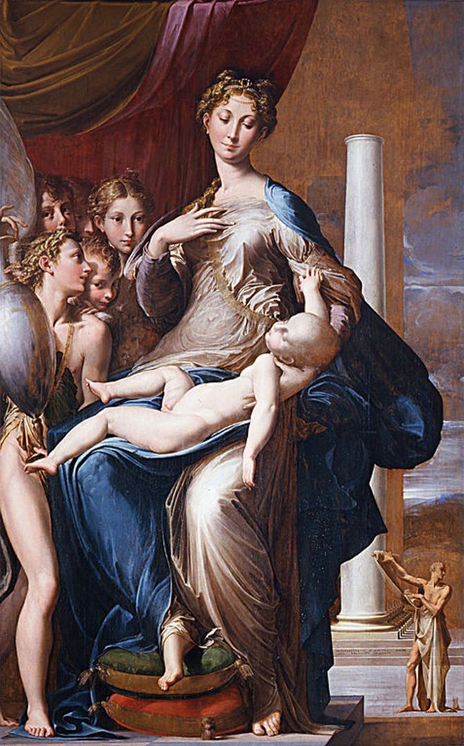 Madonna z długą szyją - Parmigianino