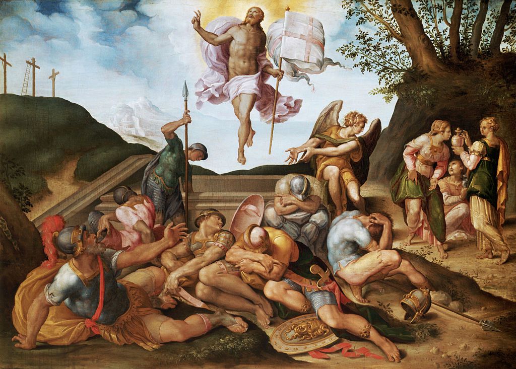 Zmartwychwstanie Chrystusa, obraz z XVI w., szkoła florencka
