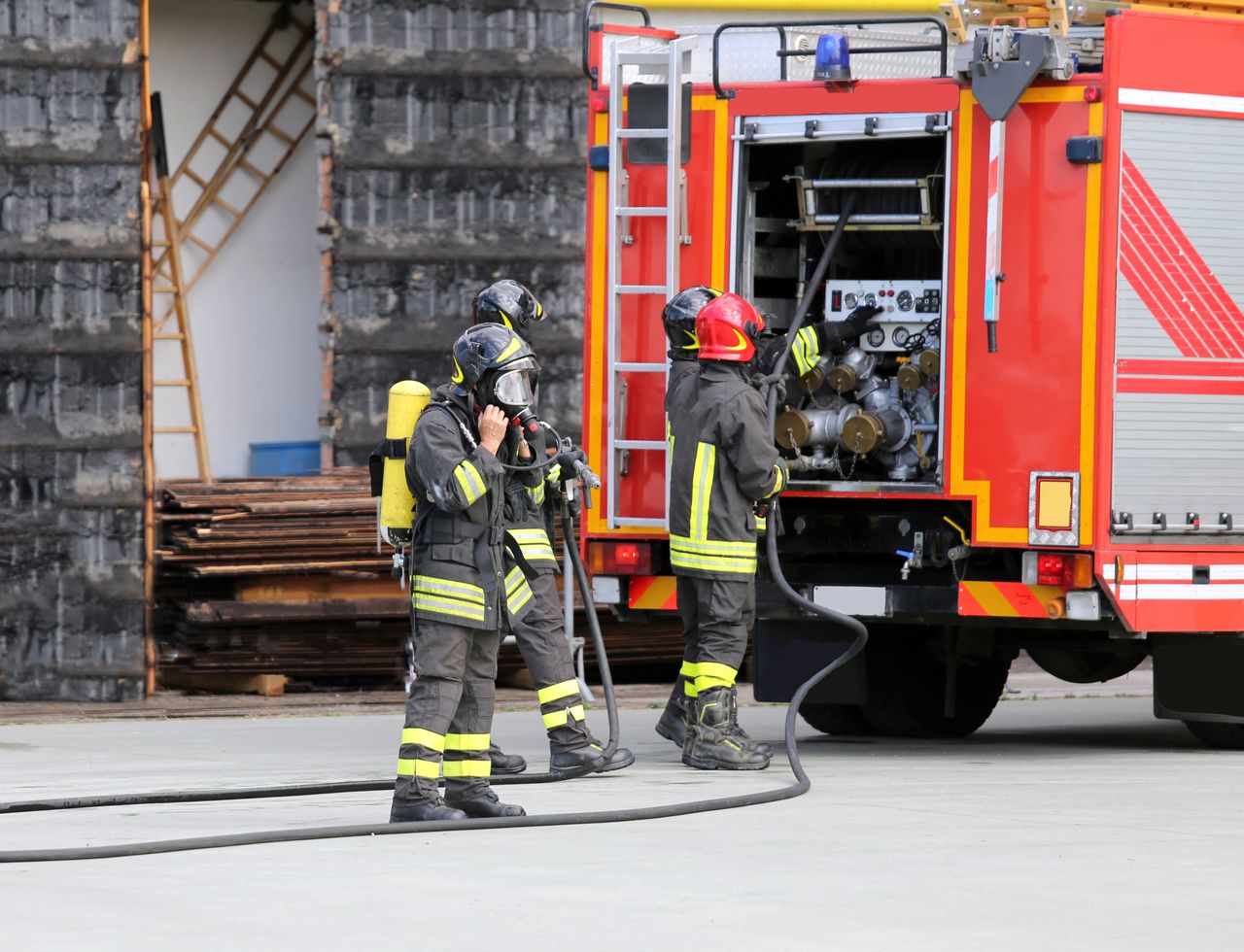 Tragedia w Konstantynowie Łódzkim. Ciało w przyczepie