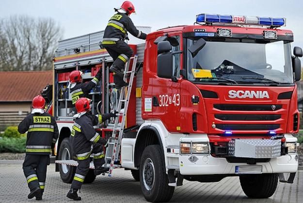 Pożar w Łebieniu. Zginęło ponad 200 zwierząt