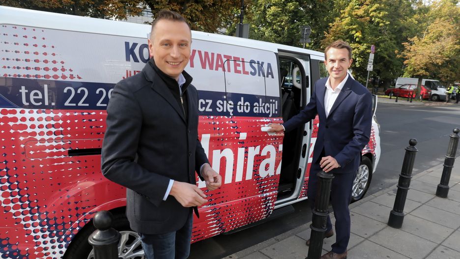 Wybory parlamentarne 2019. Krzysztof Brejza z PO i Adam Szłapka z Nowoczesnej