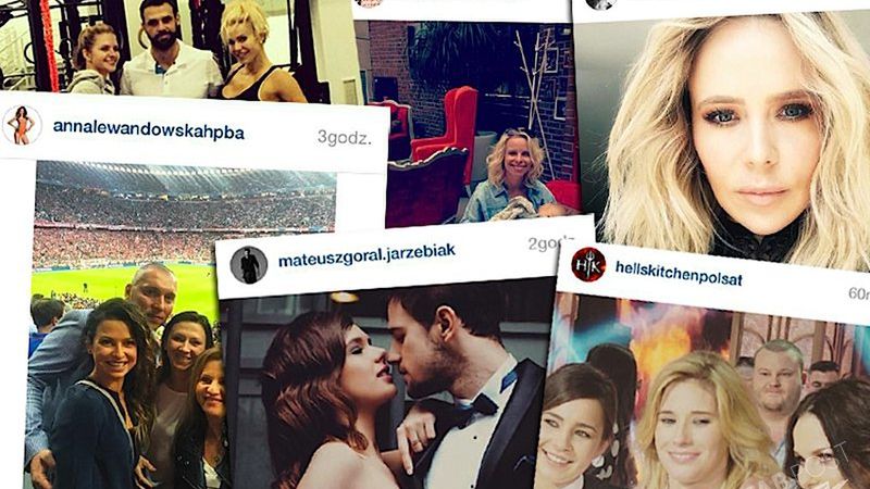 Polskie gwiazdy na Instagramie: Maja Sablewska w Grazia, Anna Lewandowska z rodziną, Alicja Janosz z synem Tymonem, Katarzyna Domańska wygrała Hell's Kitchen 3