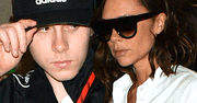 Brooklyn Beckham jeszcze nie wrócił do formy po wypadku. Paparazzi przyłapali go na lotnisku z Victorią