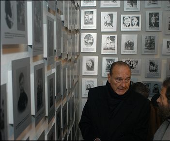 Prezydent Francji J.Chirac w b. KL Auschwitz