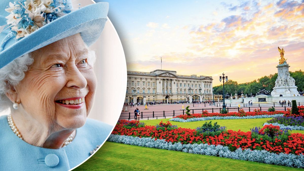 Królowa Elżbieta II, pałac Buckingham