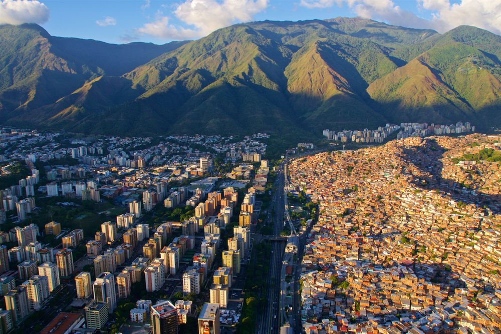 Miasto, w którym jest najwięcej morderstw - Caracas, Wenezuela