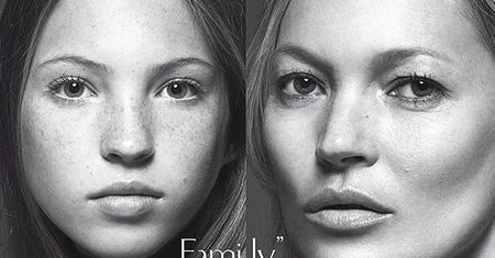 Kate Moss z córką na okładce "Vogue"