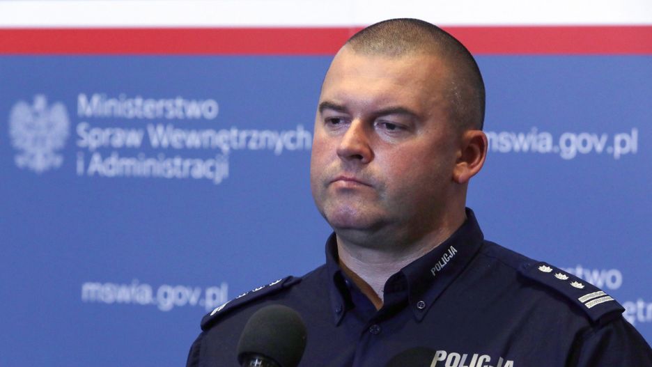 Komendant CBŚP insp. Kamil Bracha