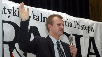 Przewodniczący partii Piotr Musiał