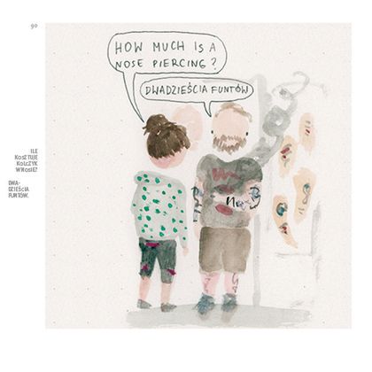 Wymowny minimalizm. Zobacz rysunki polskiej imigrantki