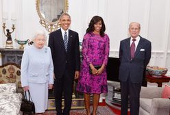 Obama z wizytą u królowej Elżbiety. Jak wypadł?