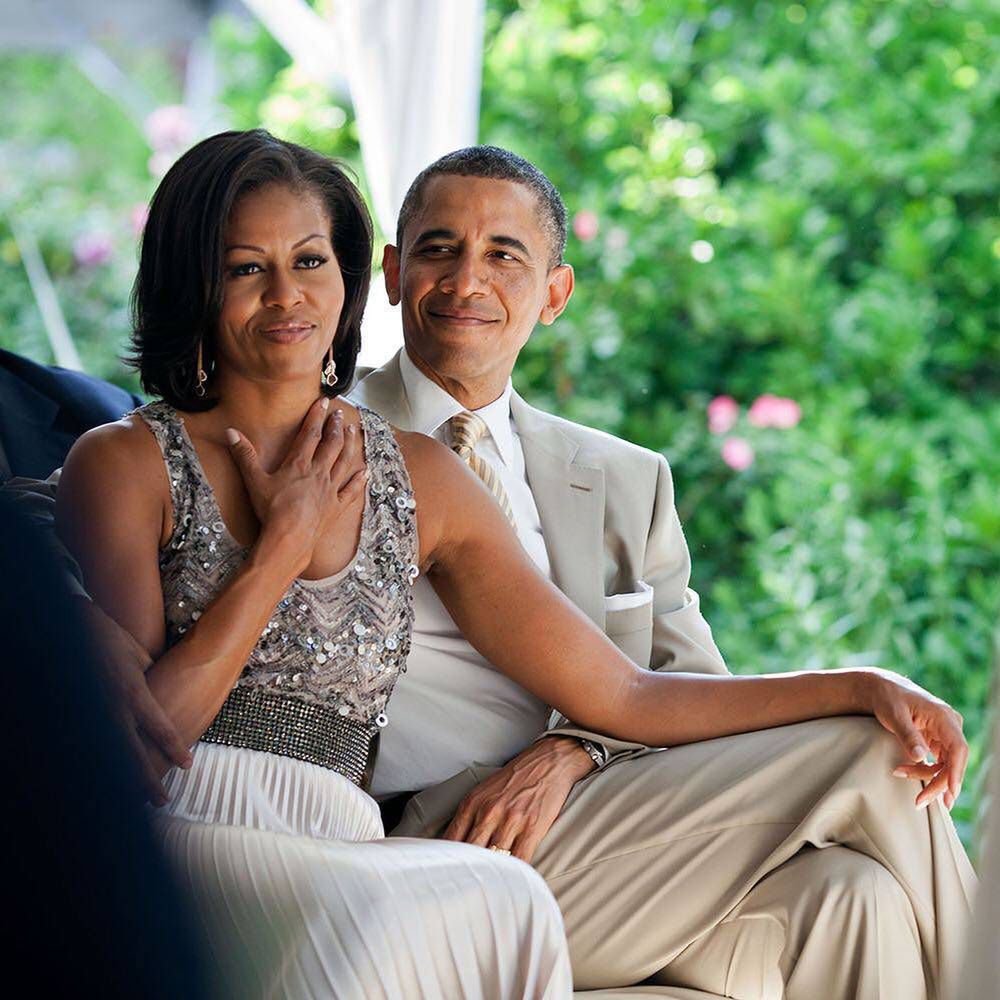 Barack Obama świętuje urodziny żony