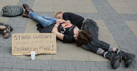 Na żebraniu można świetnie zarobić. Nawet 400 zł dziennie