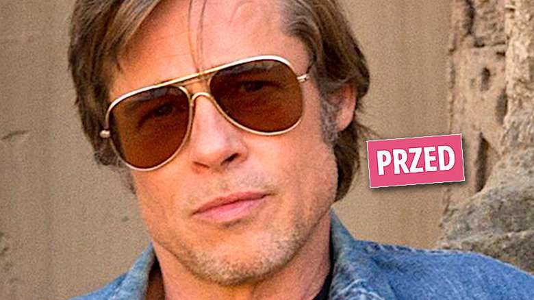 Brad Pitt nowa fryzura