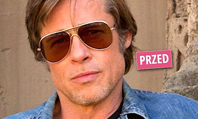 Brad Pitt nowa fryzura