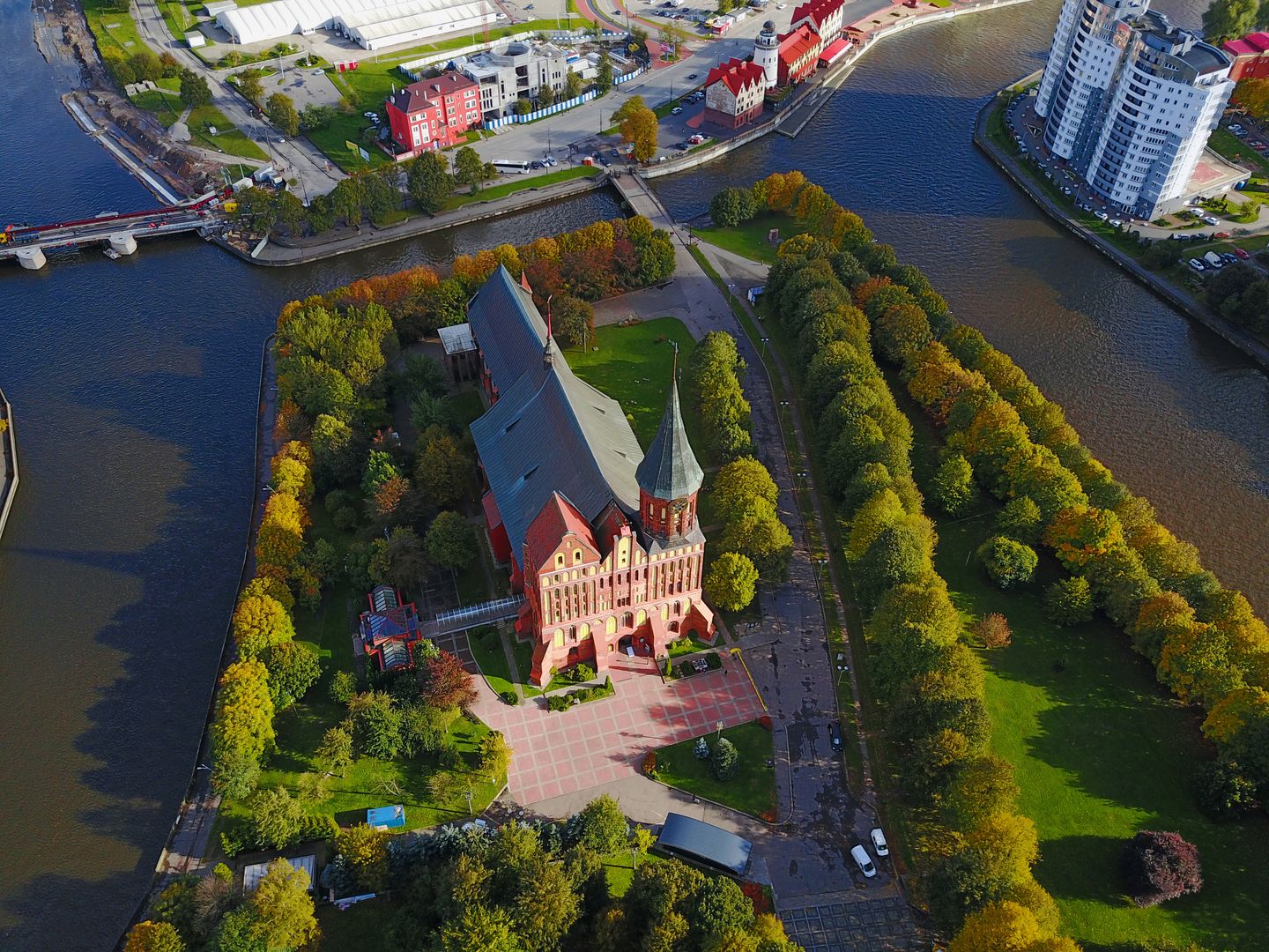 W Kaliningradzie odkryli, że wyspa w środku miasta nie istnieje