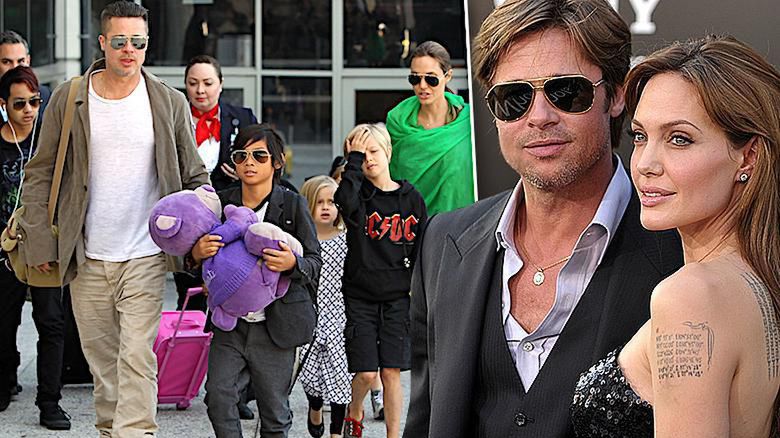 Brad Pitt i Angelina Jolie dzieci